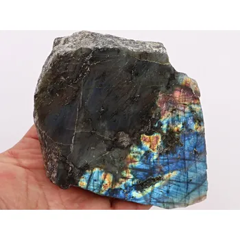 Drahý kámen Magieprirody.cz Labradorit surový kámen leštěný 629 g #K916