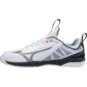 Pánská sportovní obuv Obuv MIZUNO WAVE DRIVE NEO 2 Barva: WHITE / SALUTE / FIERY CORAL, Velikost: 40,5, Pohlaví: Unisex