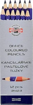 Grafitová tužka KOH-I-NOOR 3423 kancelářské pastelové tužky 12 ks