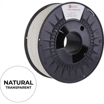 Filament C-TECH PREMIUM LINE Tisková struna (filament), ASA, natural, 1,75mm, 1kg, 3DF-P-ASA1.75-NAT