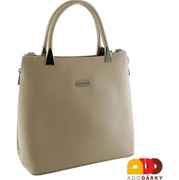 Kabelka Kabelka Laura Biaggi béžová 31 cm