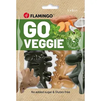 FLAMINGO Go Veggie Dino Mix (L) 120g (2ks)