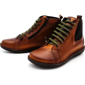 Dámská zimní obuv Dámská kotníková obuv 6012-0023 CHACAL hnědá Barva: béžová, Velikost: 37