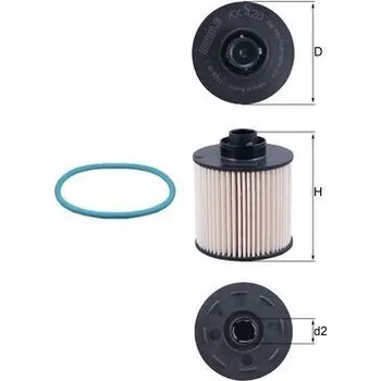 Palivový filtr Palivový filtr KNECHT KX 420D