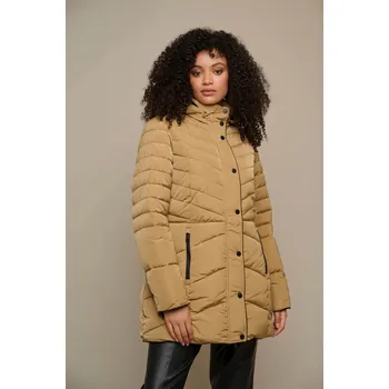 Rino & Pelle Rino&Pelle dámský zimní kabát Jagger hnědý Velikost: 34