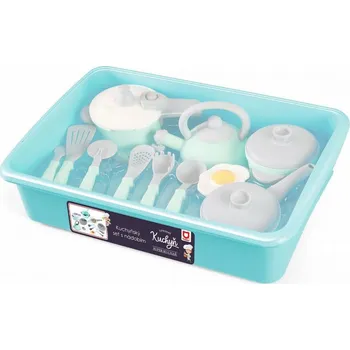 Dětská kuchyňka Rappa Kuchyňský set s nádobím