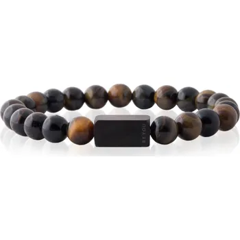 Náramek Náramek s minerály Tygřího oka a tubusem