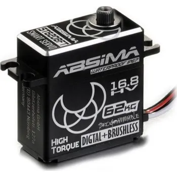 RC model Absima Servo Absima HV ST62DBFT Alu Digital Crawler-Spec. vodotěsné IP67, tah 38-62kg/cm