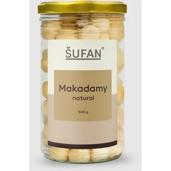 Šufan Oříšky Makadami natural balení: 500g sklo