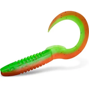 Rybářský háček 5ks - Gumová Nástraha Delphin TwistaX Eeltail UVs 15cm Disco