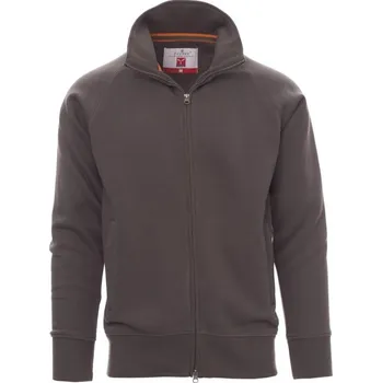 Pánská mikina PAYPER Pánská mikina na zip Panama+ Barva: Šedá kouřová, Velikost: S