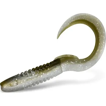 Rybářský háček 5ks - Gumová Nástraha Delphin TwistaX Eeltail UVs 15cm Booty