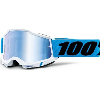 Motocyklové brýle Brýle 100% ACCURI Novel modré plexi