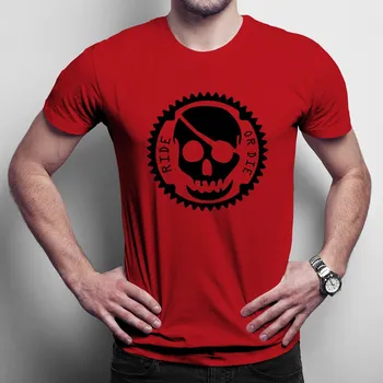 Žertovný předmět Ride or Die - pánské tričko s potiskem