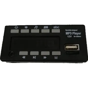 Dětské elektrovozidlo Hudební panel do elektrického vozítka GLE63 A005