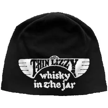 Čepice Merch Thin Lizzy: Thin Lizzy Unisex Beanie Hat: Whisky In The Jar Jd Print