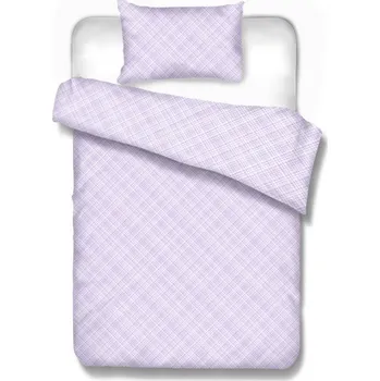 Povlečení Povlečení bavlna PASTEL levandulová 140x200 cm a 70x90 cm