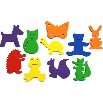 Hračka pro nejmenší Vanolepky Veselá zvířátka