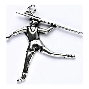 Přívěsek Stříbrný přívěsek oštěpař - P270 (Stříbrný přívěsek sport - oštěp)