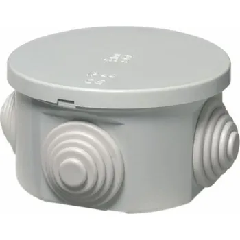 Elektroinstalační krabice ElettroCanali EC400C1 kulatá krabice, 65x35mm, IP44, průchodky