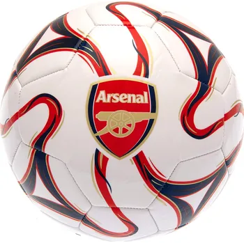 Fotbalový míč Arsenal FC Fotbalový míč Arsenal FC, bílý, vel. 5
