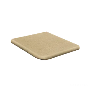 Venkovní dlažba DITON Bazénový lem UNIVERSAL Velikost: 40 × 40 × 4, Varianta: Bazénový lem - rohový vnější Universal pískový, Povrch: natur, reliéfní