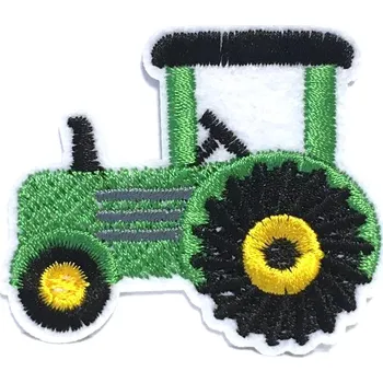 Nášivka Nažehlovačka, traktor, zelená, 5,5 x 4,5 cm