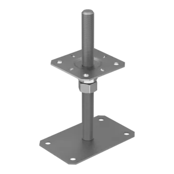 Stavební materiál DOMAX PSRP 100 Stavitelná patka sloupku 100x160x250x3,0 mm M20