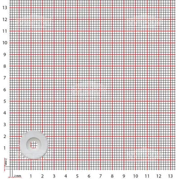Nábytkové kování Kluzák 25x7