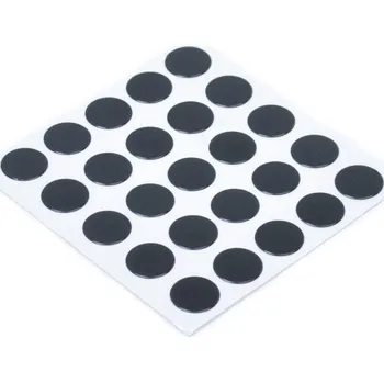 krytka matice Krytka konfirmátu samolepící černá