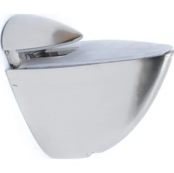 Držák na polici Držák polic extra malý 40 mm nikl broušený