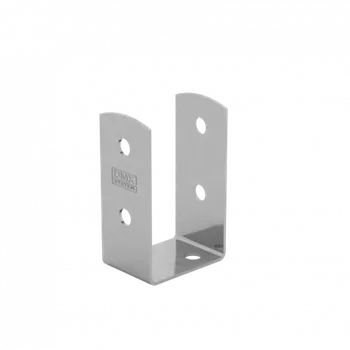 Tesařské kování DOMAX PSOL 60 Patka sloupku 61x45x100x2,0
