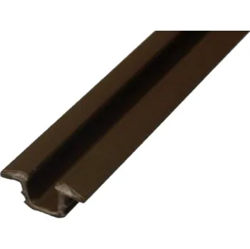 Pilová lišta Nosná i vodící lišta UNIPOS, 1 m, hnědá