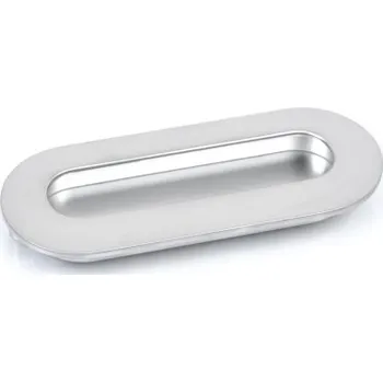 Nábytkové kování Úchytka zápust. MD12, 96 mm, matný chrom