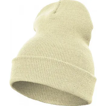 Čepice Flexfit Prodloužená silná ohrnovací beanie čepice Barva: žlutá pudrová FX1501KC