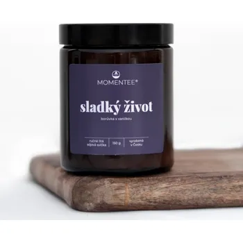 Svíčka Sladký život, svíčka - Momentee 0000110