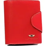 Malá červená kožená peněženka Peterson 2517