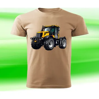 Chlapecké tričko tričko s traktorem JCB fastrac 3230 158 (traktorové tričko)