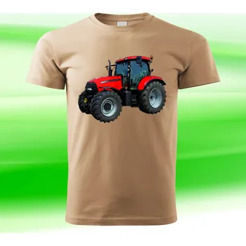 Chlapecké tričko tričko s traktorem Case IH 140 110 (traktorové tričko)