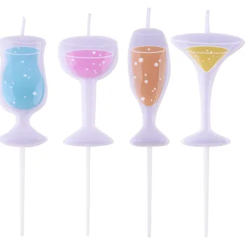 PME DORTOVÉ SVÍČKY - KOKTEJLY 4ks