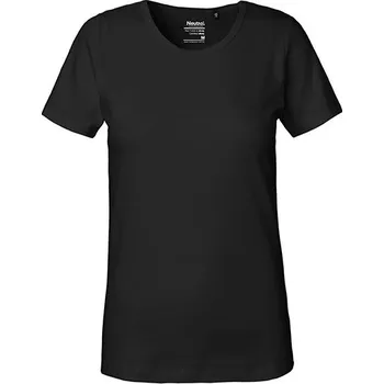 Dámské tričko Silnější dámské organické tričko Neutral z úpletu Interlock Barva: Černá, Velikost: XL NE81029