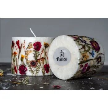 Svíčka Kulatá svíčka Flamea 12x9cm 0150738