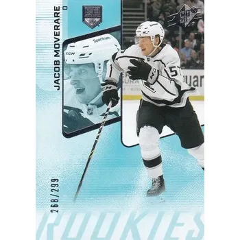 Karetní hra insert RC karta JACOB MOVERARE 22-23 SPx Rookies /299