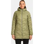 Dámský zateplený kabát Kilpi LEILA-W zelená 36