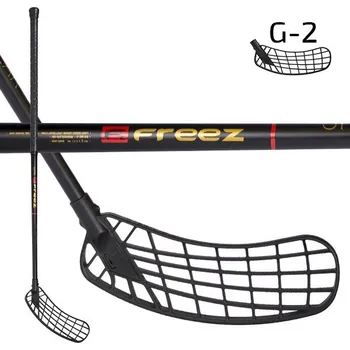 Florbalová hůl Florbalová hokejka FREEZ SPEAR 29 black-gold G-2 MB