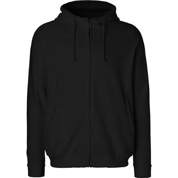 Pánská mikina Neutral mikina na zip s kapucí a zvýšeným límcem Barva: Černá, Velikost: XS NE63401