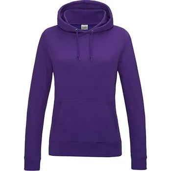 Dámská mikina Dámská klokánka s kapucí Just Hoods Barva: Fialová, Velikost: L JH001F