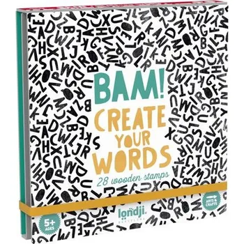 Dětské razítko LONDJI Razítkovací set písmenka