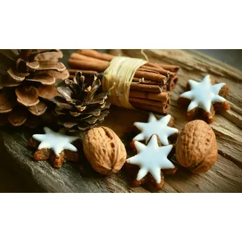 Diamantové malování Zakázková pro Diamantovani.cz Vánoční cukroví a skořice