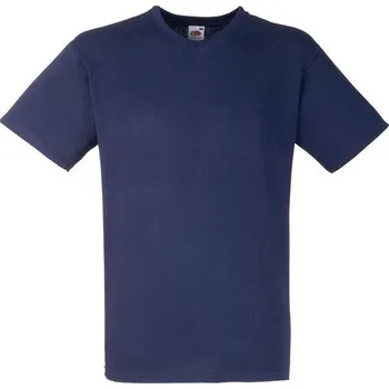 Fruit of the Loom Pánské tričko Valueweight do véčka, 165 g/m Barva: Modrá námořní tmavá, Velikost: L F270